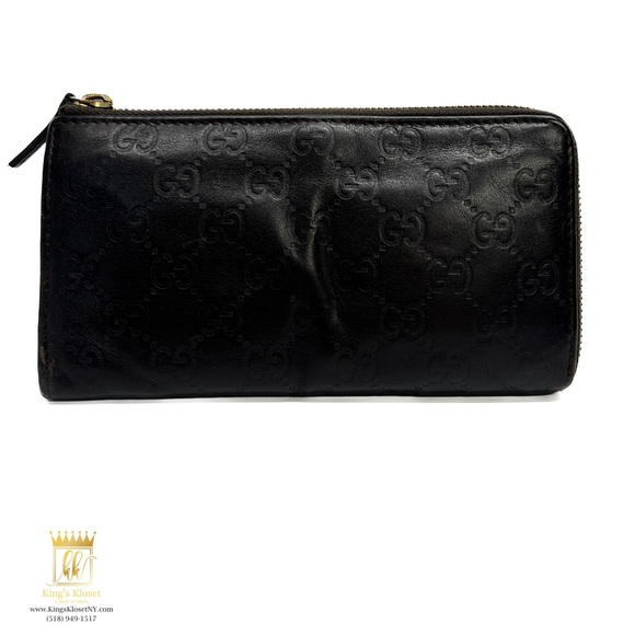 Gucci Handbags - 🖤SOLD🖤Gucci zip around long wallet